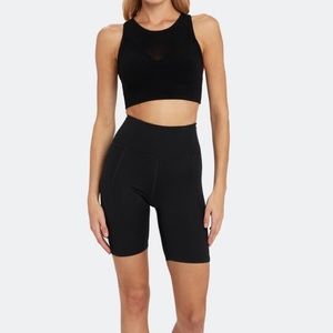 Girlfriend Collective High-Rise Bike Short - Blk S